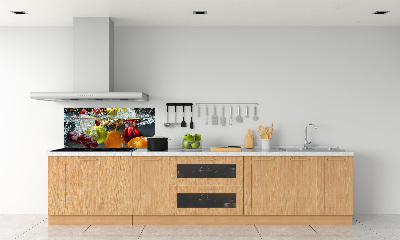 Cooker splashback Fruits and vegetables