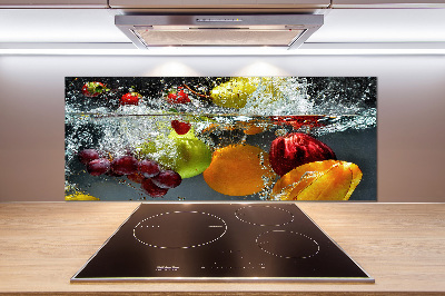 Cooker splashback Fruits and vegetables