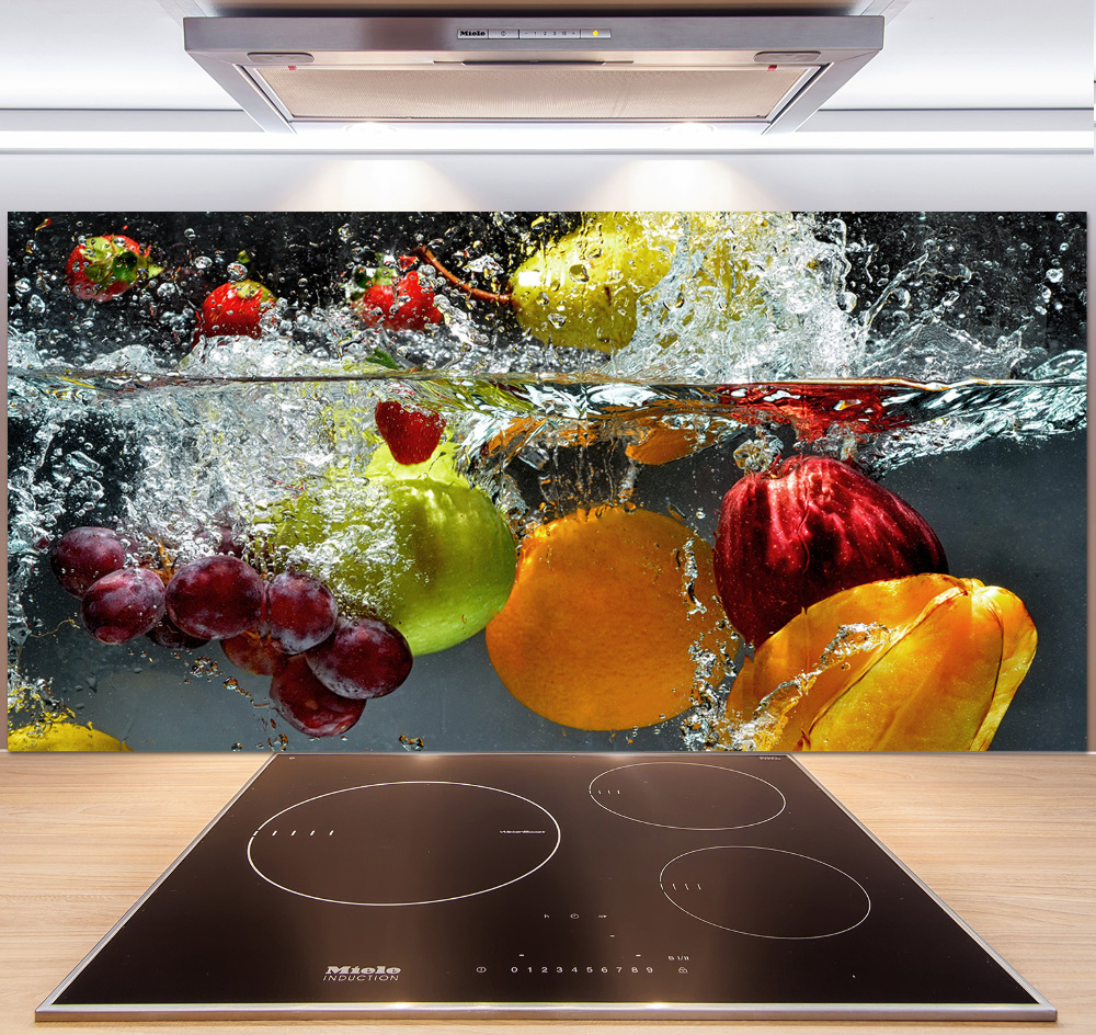 Cooker splashback Fruits and vegetables