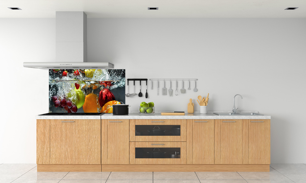 Cooker splashback Fruits and vegetables