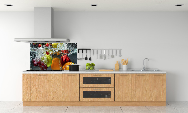 Cooker splashback Fruits and vegetables