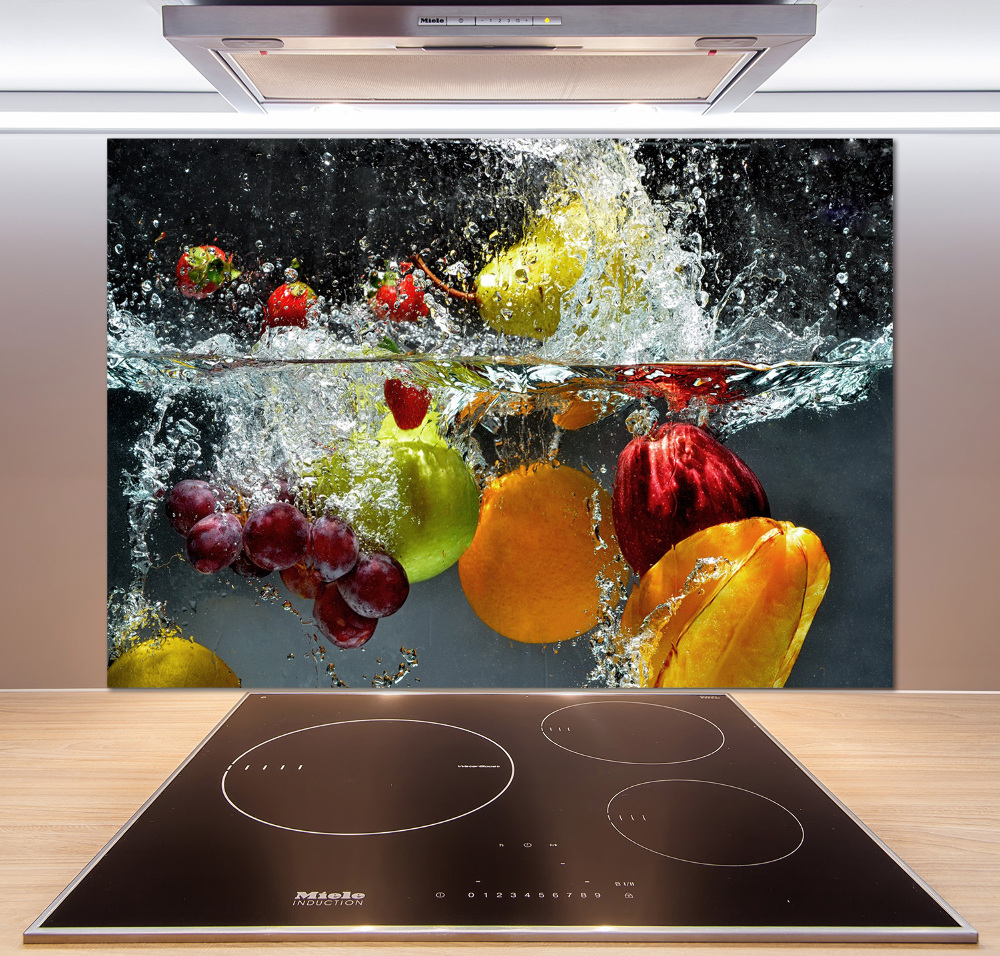 Cooker splashback Fruits and vegetables