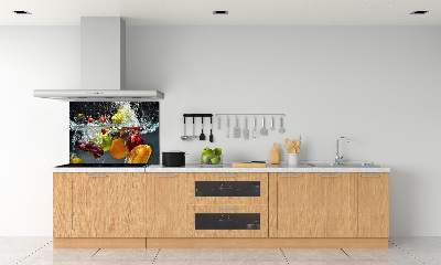 Cooker splashback Fruits and vegetables