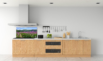 Cooker splashback Green hills