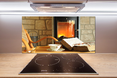 Cooker splashback Fireplace