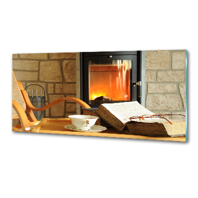 Cooker splashback Fireplace