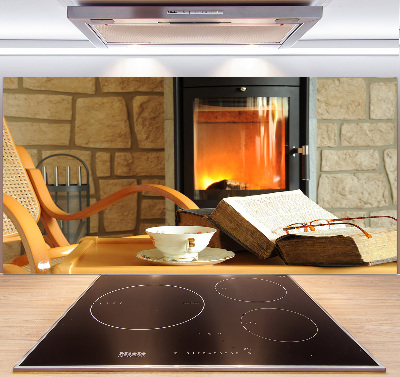 Cooker splashback Fireplace