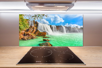 Cooker splashback Cascade