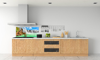 Cooker splashback Cascade