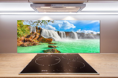 Cooker splashback Cascade