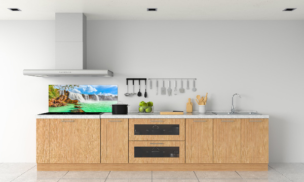 Cooker splashback Cascade