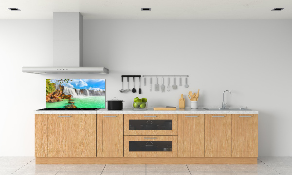 Cooker splashback Cascade