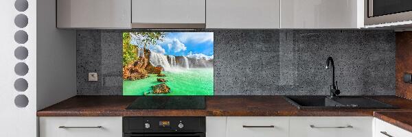 Cooker splashback Cascade