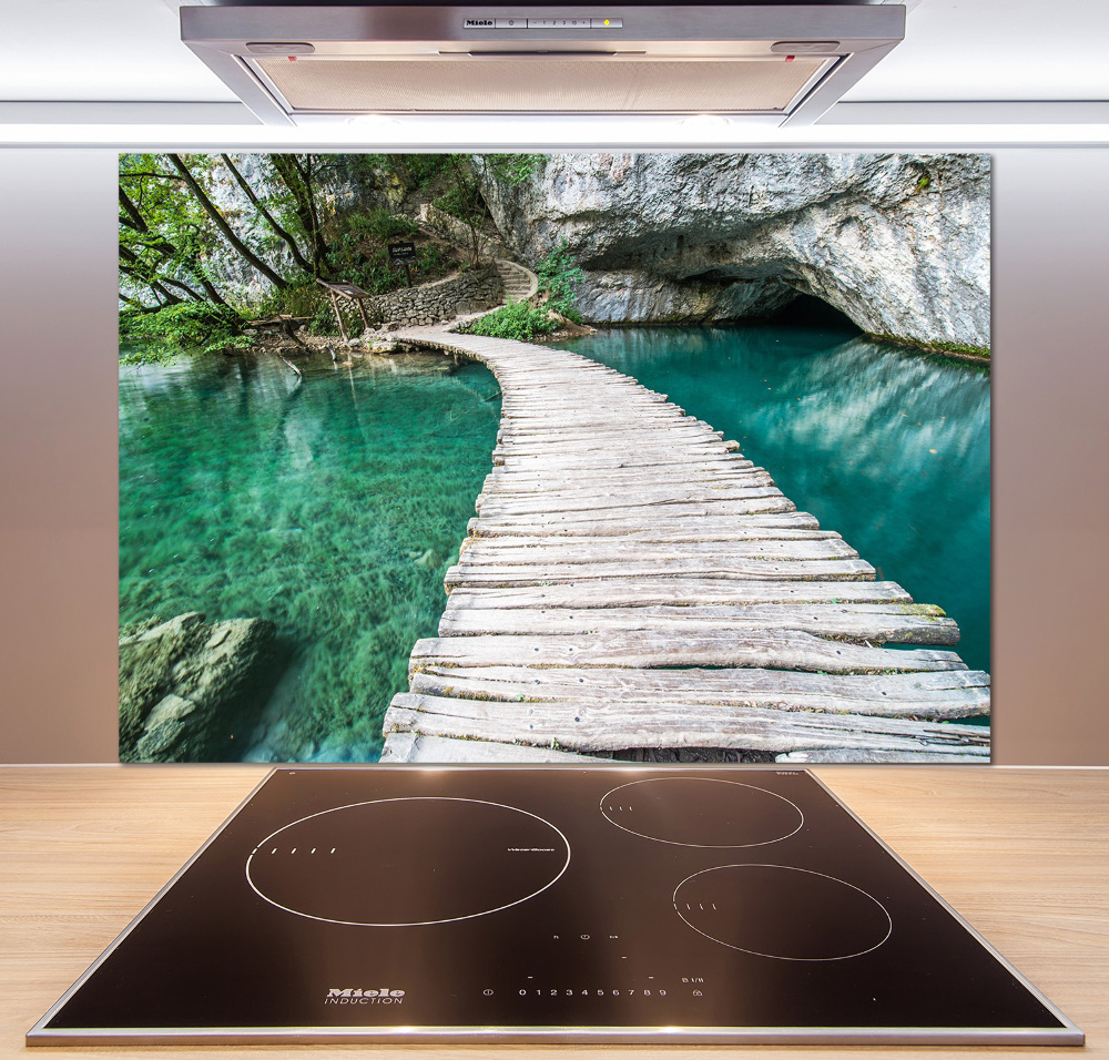 Cooker splashback Plitwickie lakes