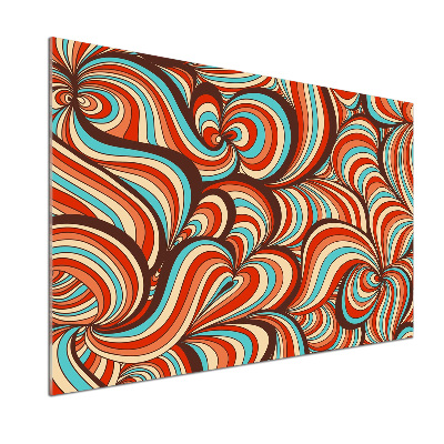 Cooker splashback Rotating pattern