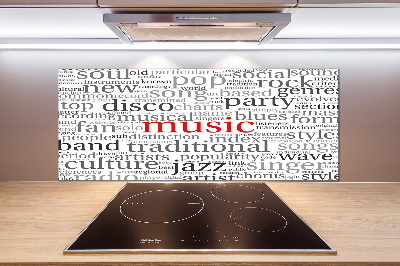 Cooker splashback Musical genres