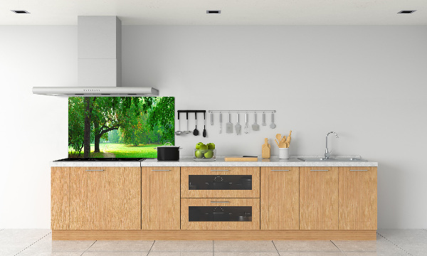 Kitchen wall panels Park in autumn