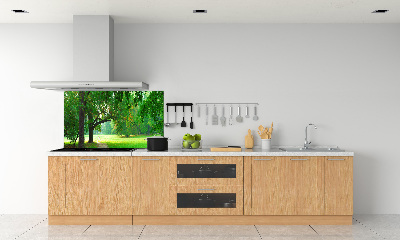 Kitchen wall panels Park in autumn