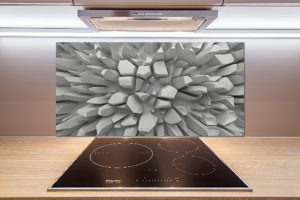 Cooker splashback 3D abstraction