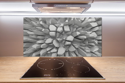 Cooker splashback 3D abstraction