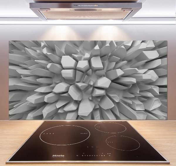 Cooker splashback 3D abstraction