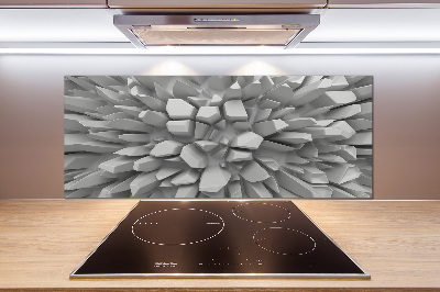 Cooker splashback 3D abstraction