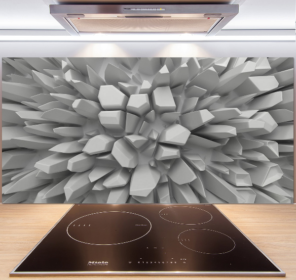 Cooker splashback 3D abstraction