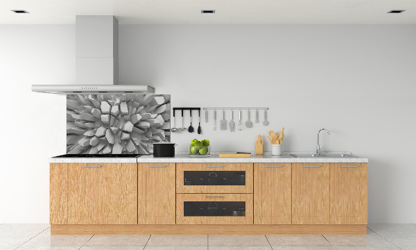 Cooker splashback 3D abstraction