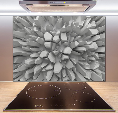 Cooker splashback 3D abstraction