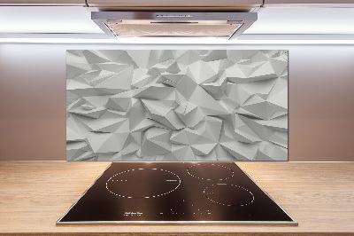 Cooker splashback 3D abstraction