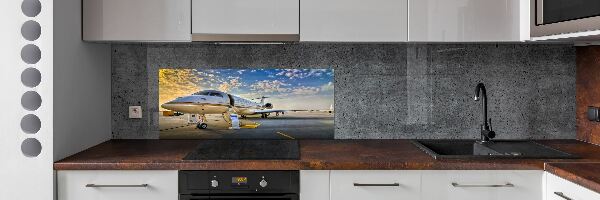 Cooker splashback Plane