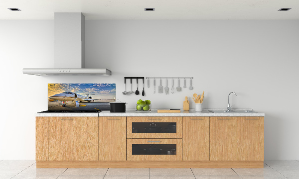 Cooker splashback Plane