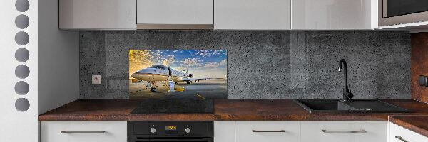 Cooker splashback Plane