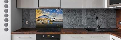 Cooker splashback Plane