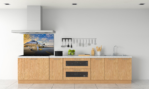 Cooker splashback Plane