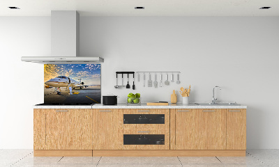 Cooker splashback Plane