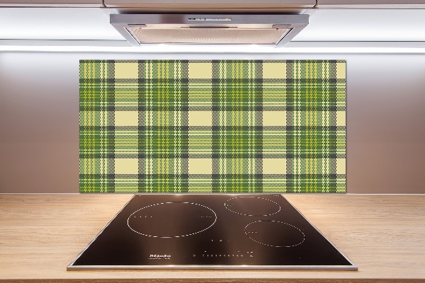 Cooker splashback Green grille