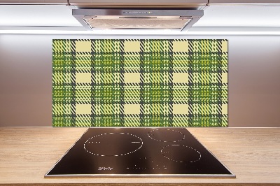 Cooker splashback Green grille