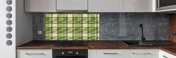 Cooker splashback Green grille