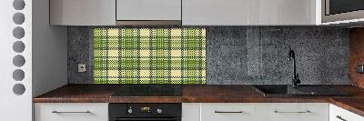 Cooker splashback Green grille