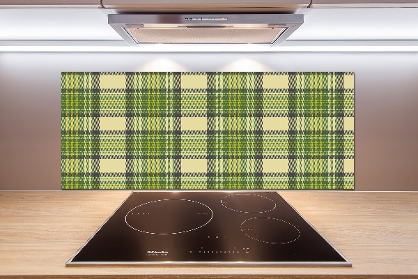 Cooker splashback Green grille