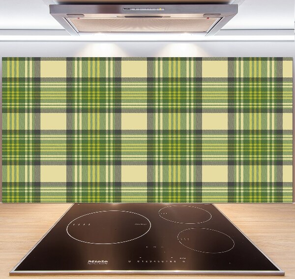 Cooker splashback Green grille