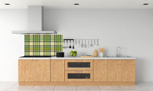 Cooker splashback Green grille