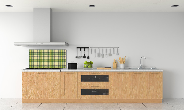 Cooker splashback Green grille