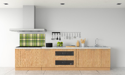 Cooker splashback Green grille