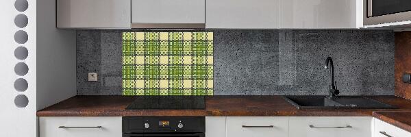 Cooker splashback Green grille