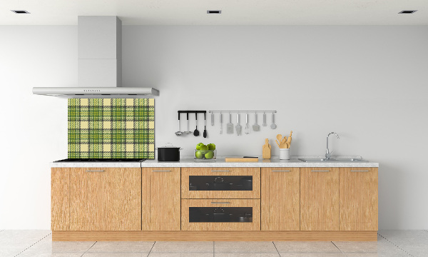 Cooker splashback Green grille