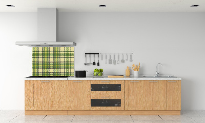 Cooker splashback Green grille