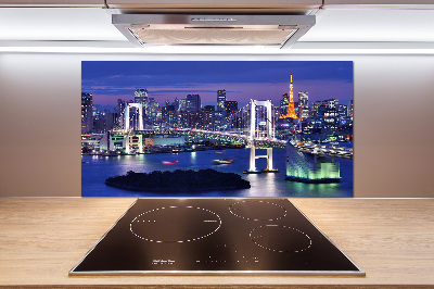 Kitchen splashback Bridge in Tokyo