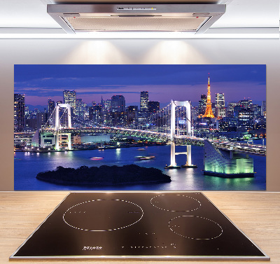 Kitchen splashback Bridge in Tokyo